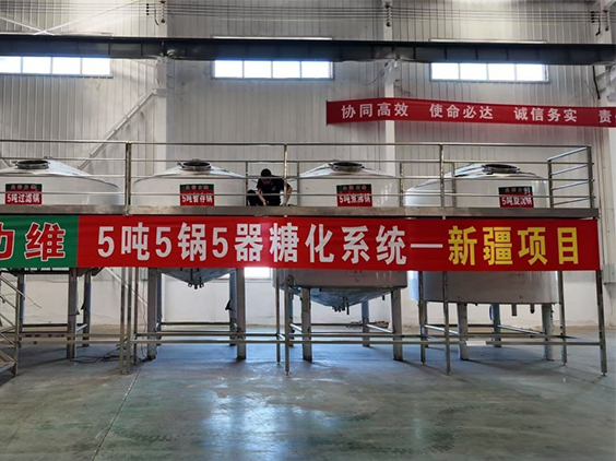 青白江精酿啤酒设备厂—5吨精酿啤酒设备—新疆项目